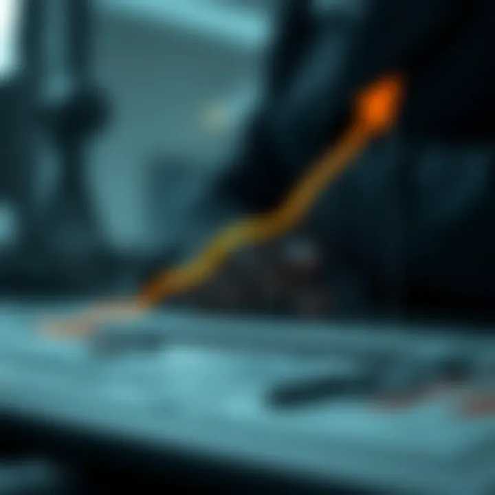 Financial growth chart showing upward trend representing business stability and trust in Nigerian market