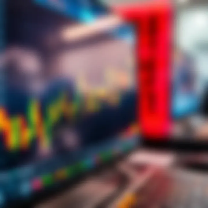 Interface of a forex trading platform showing currency pairs and market charts