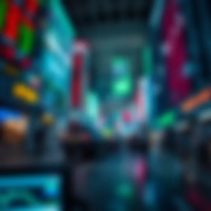 Depiction of forex market volatility during overlapping trading hours