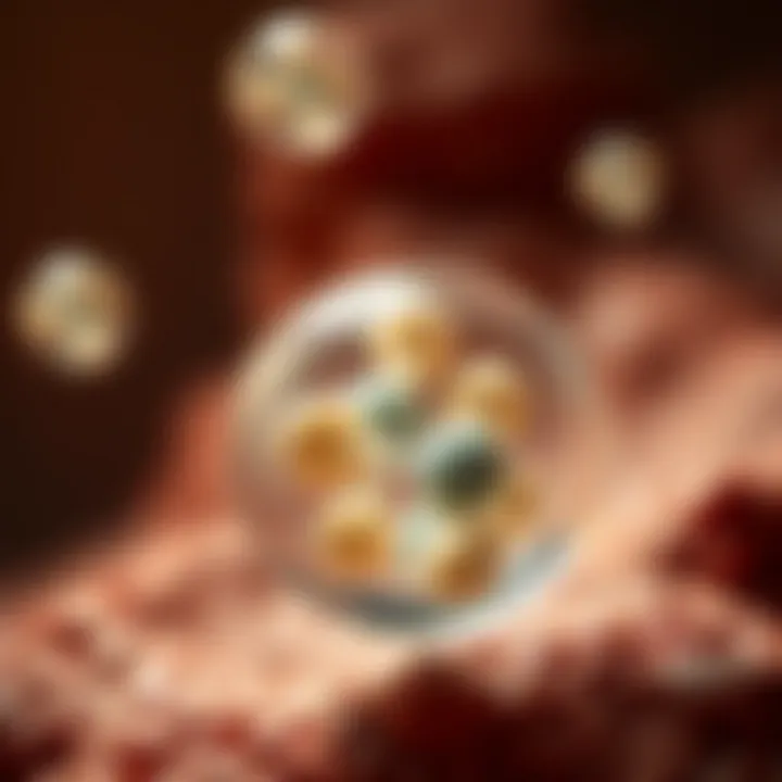 Illustration of various single-celled organisms undergoing binary fission relevant to Nigerian biology studies