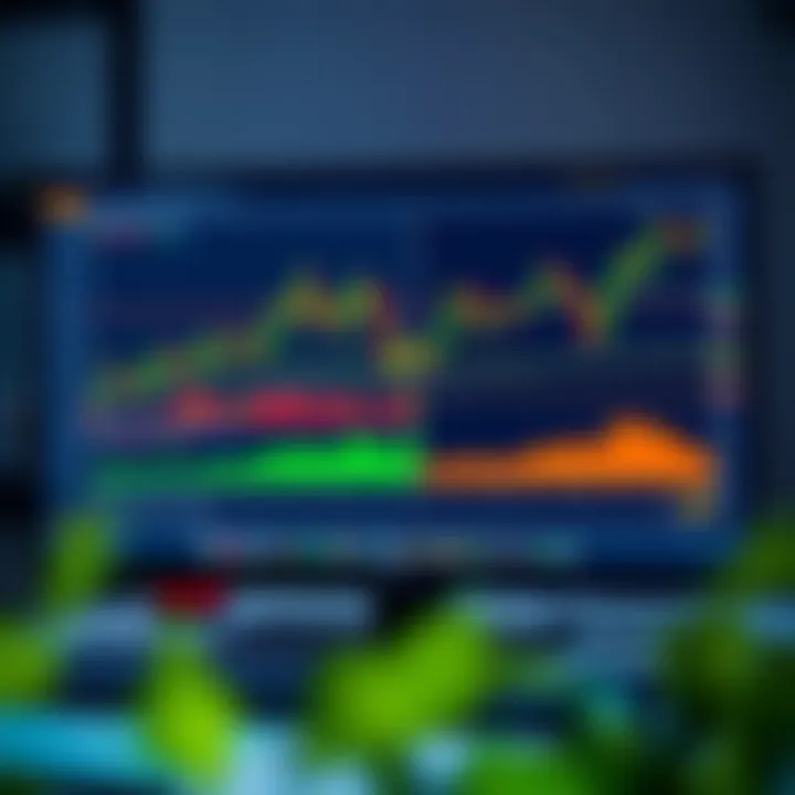 Trusted Forex Trading Platforms in Nigeria Computer screen displaying forex trading charts on trusted platform