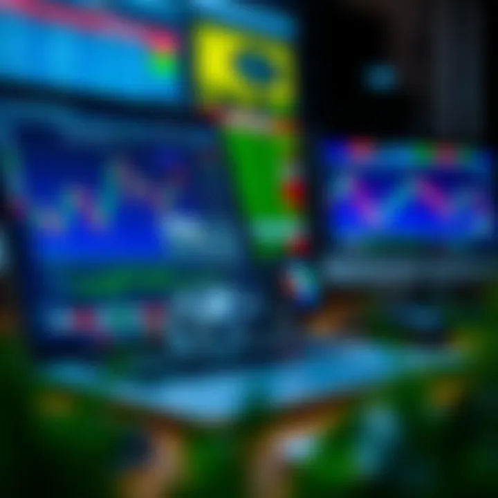 Selection of trading platforms and software interfaces for forex trading