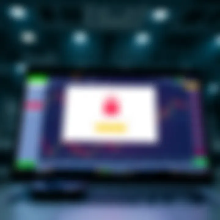 Secure login interface of a forex trading platform highlighting safety and user support