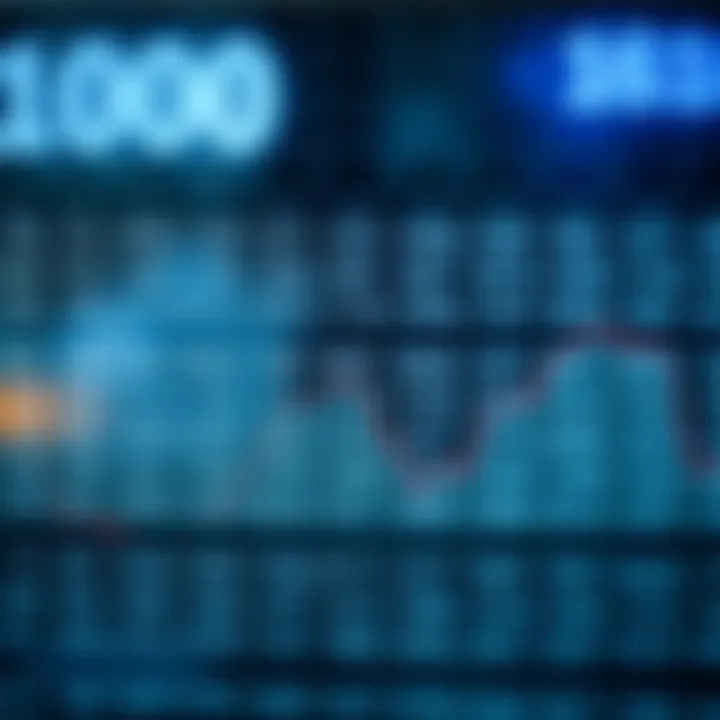 Chart showing binary to decimal number conversion with labeled columns and arrows