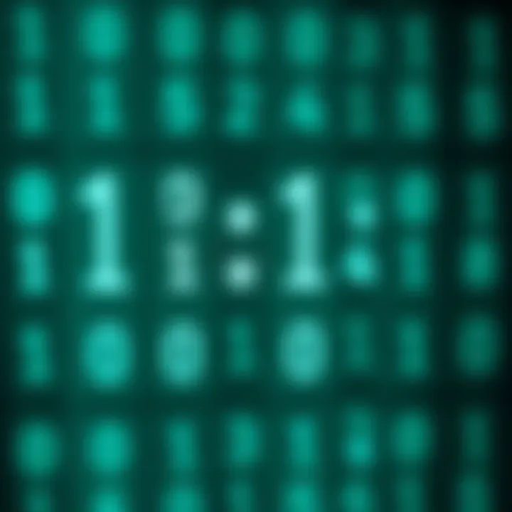 Outcome of Binary Subtraction Demonstrated Visual explanation of binary subtraction resulting in zero with highlighted digits