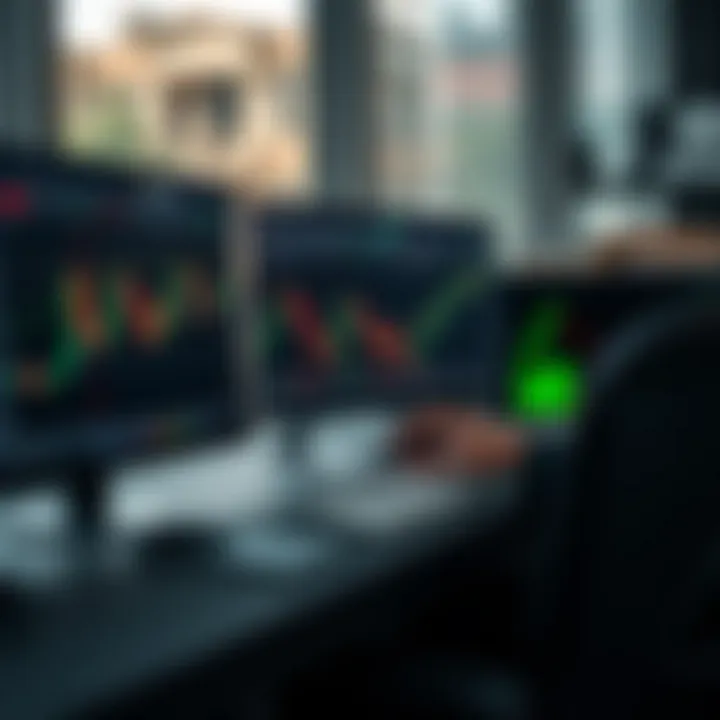 User-friendly trading platform showing diverse financial charts and customizable tools for market analysis