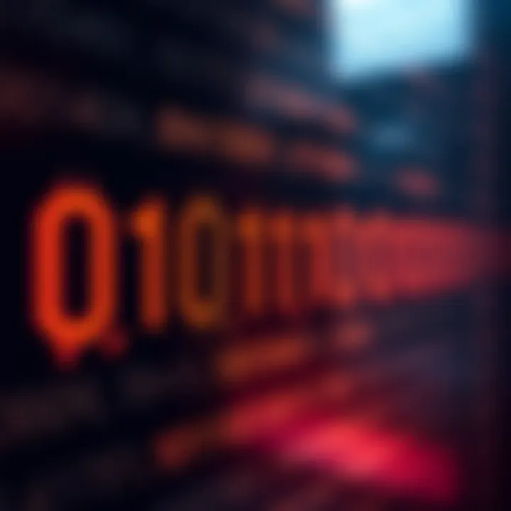 Diagram showing binary digits aligned for addition with carry indicators