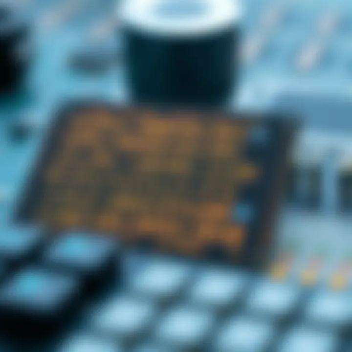 Illustration depicting practical applications of binary coded decimal in digital systems and calculators for precise decimal representation