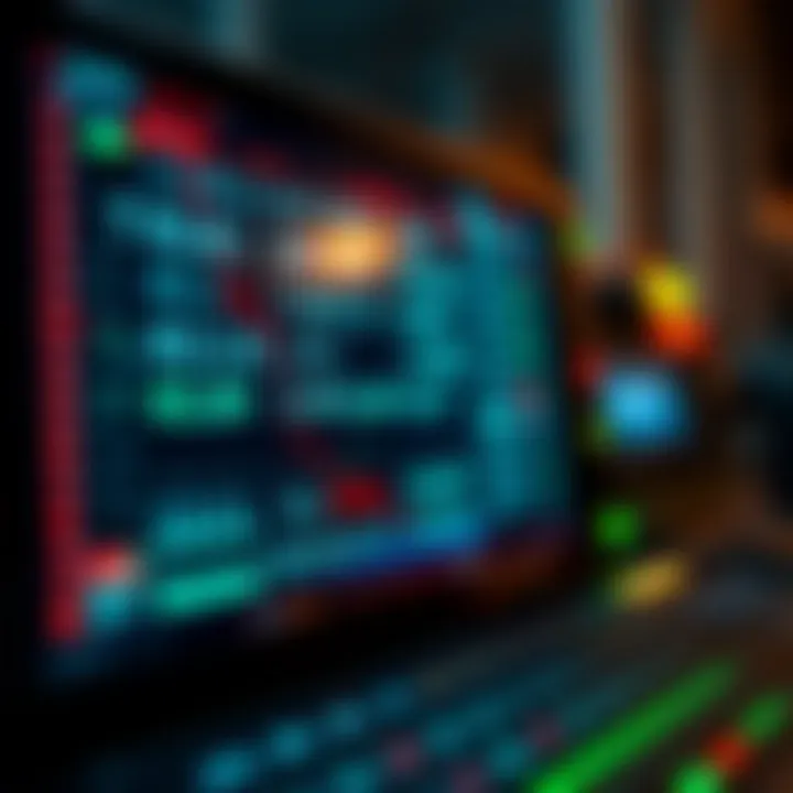 Visual representation of a binary analyzer interface displaying hexadecimal and binary data