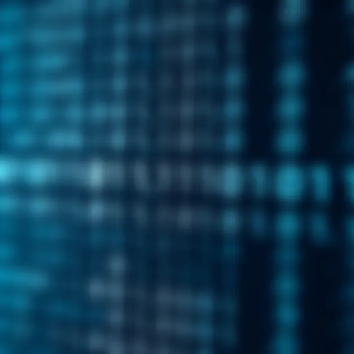 Diagram showing binary digits representing different numerical values