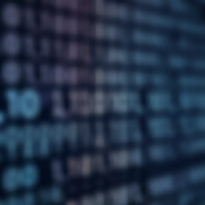 Visual representation of binary digits illustrating the concept of zeros and ones in a digital sequence