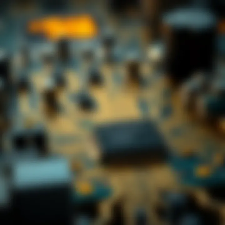 Representation of digital circuits involved in binary data processing