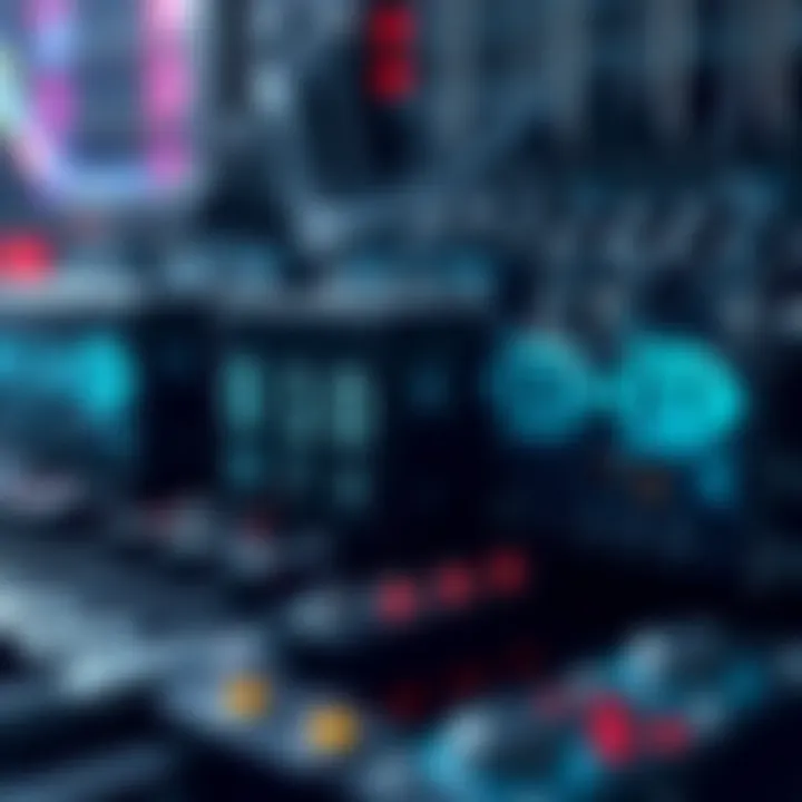 Visual representation of logic gates demonstrating fundamental binary logic functions within computing systems