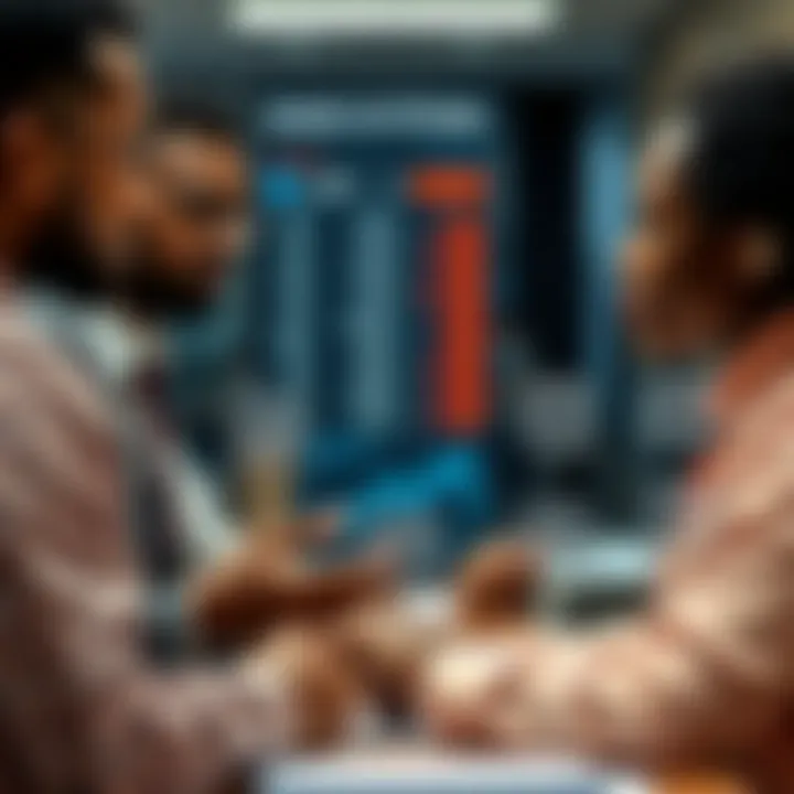 Diagram showing the workflow between a binary options broker and traders