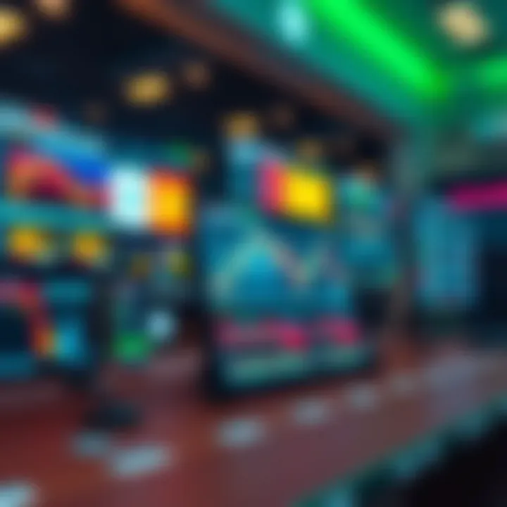 Illustration of digital tools and platforms used for receiving crypto trading signals