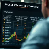 Comparison chart illustrating key features of different forex brokers suitable for scalping strategies