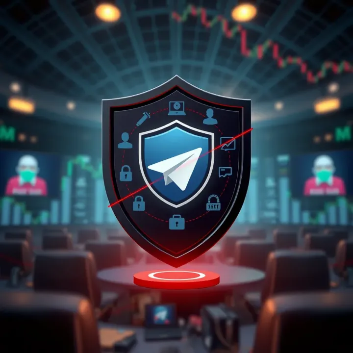 Illustration of a shield protecting Forex trader from scams with symbols of security and verified signals