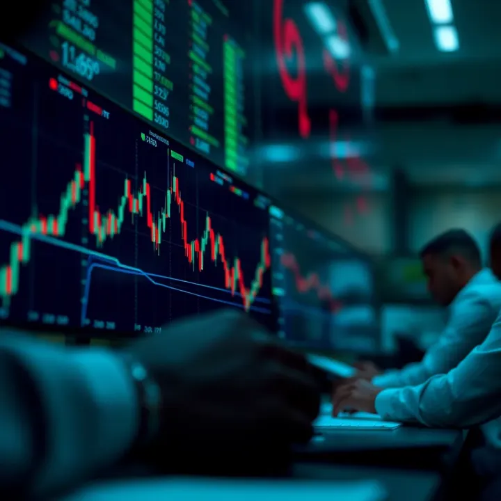 Illustration depicting common strategies and risk factors in forex binary trading for Nigerian investors