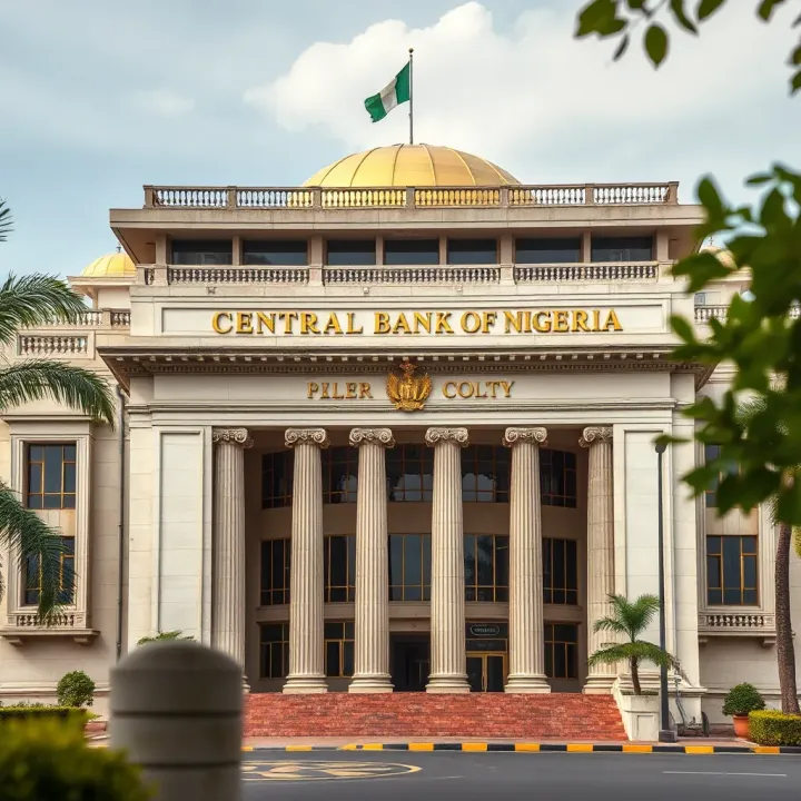 Central Bank of Nigeria building representing forex regulation