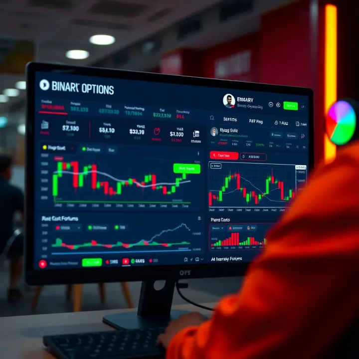 Online forum interface displaying discussions and charts on trading strategies