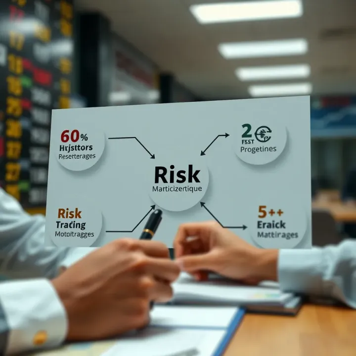 Diagram illustrating risk management strategies for forex investors in Nigeria
