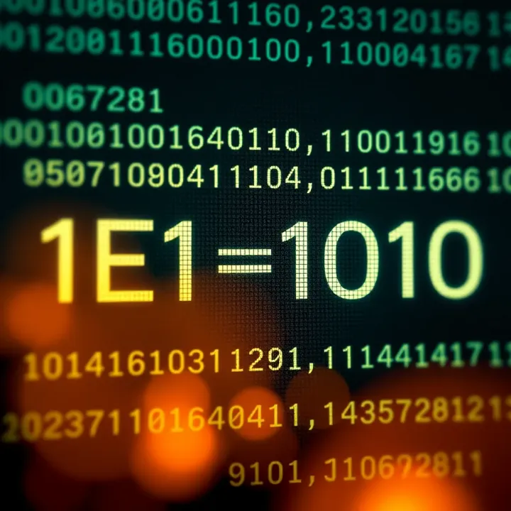 Diagram showing binary digits being added resulting in a carry over
