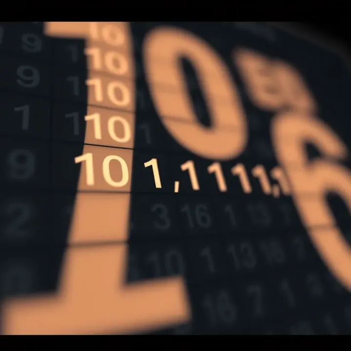 Diagram showing the addition of binary digits with carryovers