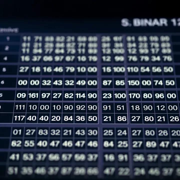 Understanding Binary Numbers with Tables