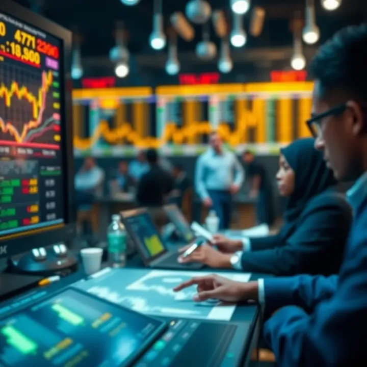 Visual representation of forex market key players and trading strategies